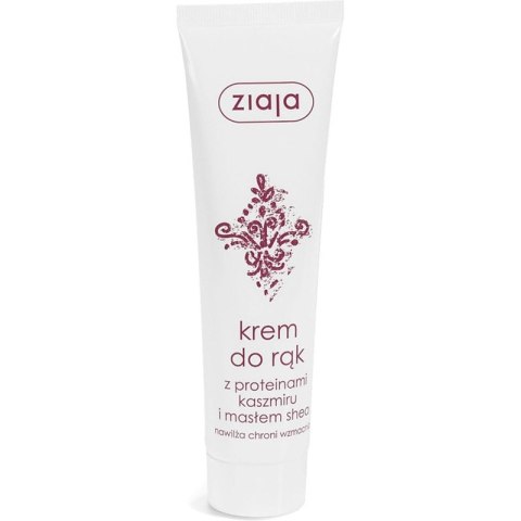 Krem do rąk Ziaja 100ml z proteinami kaszmiru i masłem shea