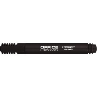 Marker permanentny Office Products 1-3mm okragły czarny