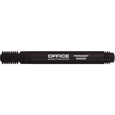 Marker permanentny Office Products 1-3mm okragły czarny