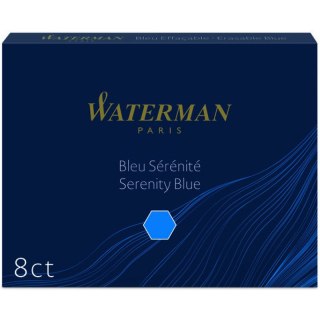 NABOJE ATRAMENTOWE WATERMAN STANDARD NIEBIESKIE (8)