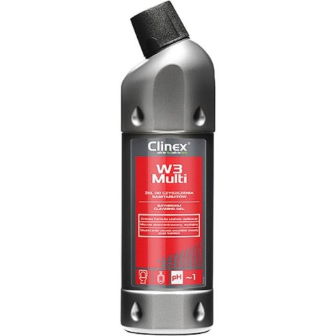 Preparat Clinex W3 Multi 1L (do mycia sanitariatów i łazienek)