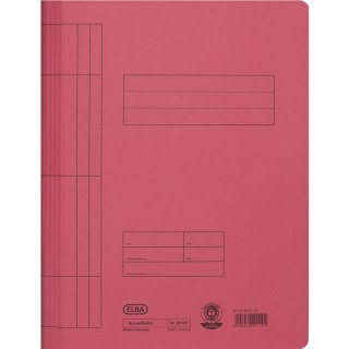 SKOROSZYT KARTONOWY ELBA A4 CZERWONY