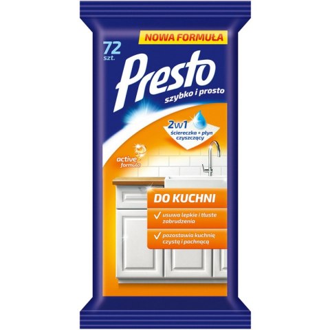 Ściereczki nasączone Presto do kuchni (72)