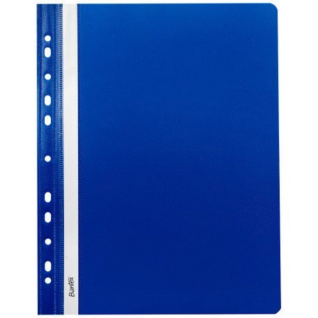 Skoroszyt wpinany Bantex A4 PP niebieski (25)