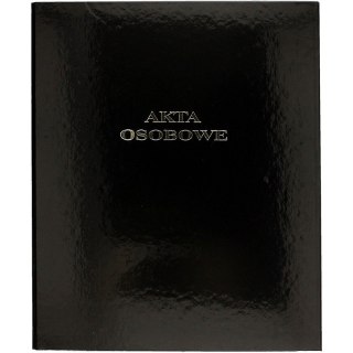 Teczka do akt osobowych Barbara A4/32mm 2R czarna