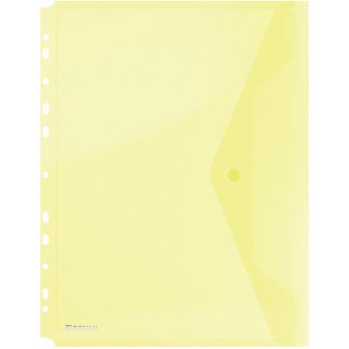 Teczka kopertowa wpinana Donau A4 żółta