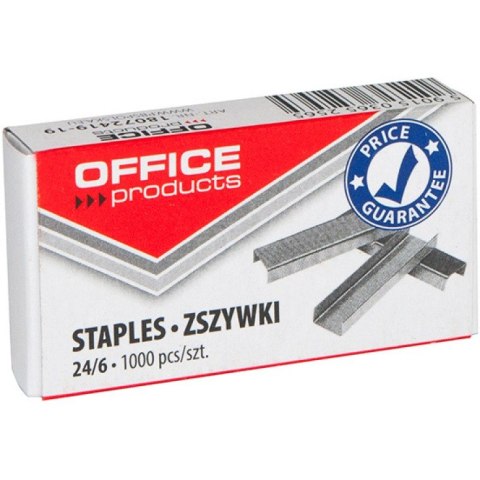 Zszywki Office Products 24/6 1000szt