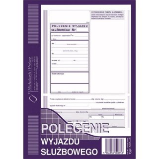 POLECENIE WYJAZDU SŁUŻBOWEGO A5 (OFFSET)