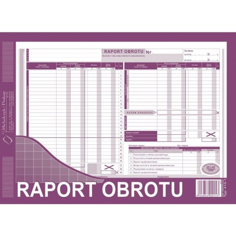 RAPORT OBROTU A4 (WIELOKOPIA)