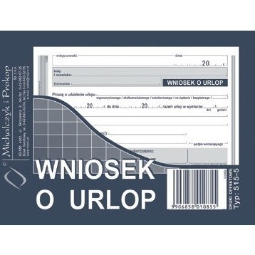 WNIOSEK O URLOP A6 (OFFSET)